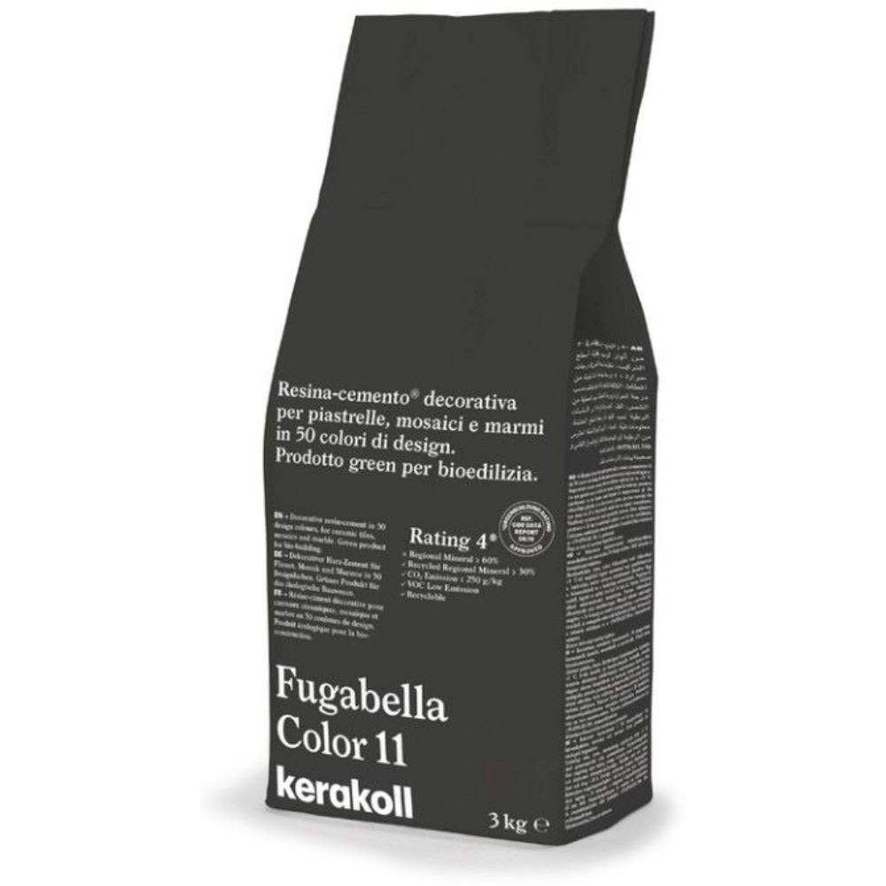Kerakoll Fugabella Color by Piero Lissoni (11 (Графит), 3 кг.)