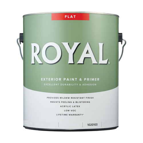 Royal Exteriors Flat House Paint acrylic latex Ace Paint.