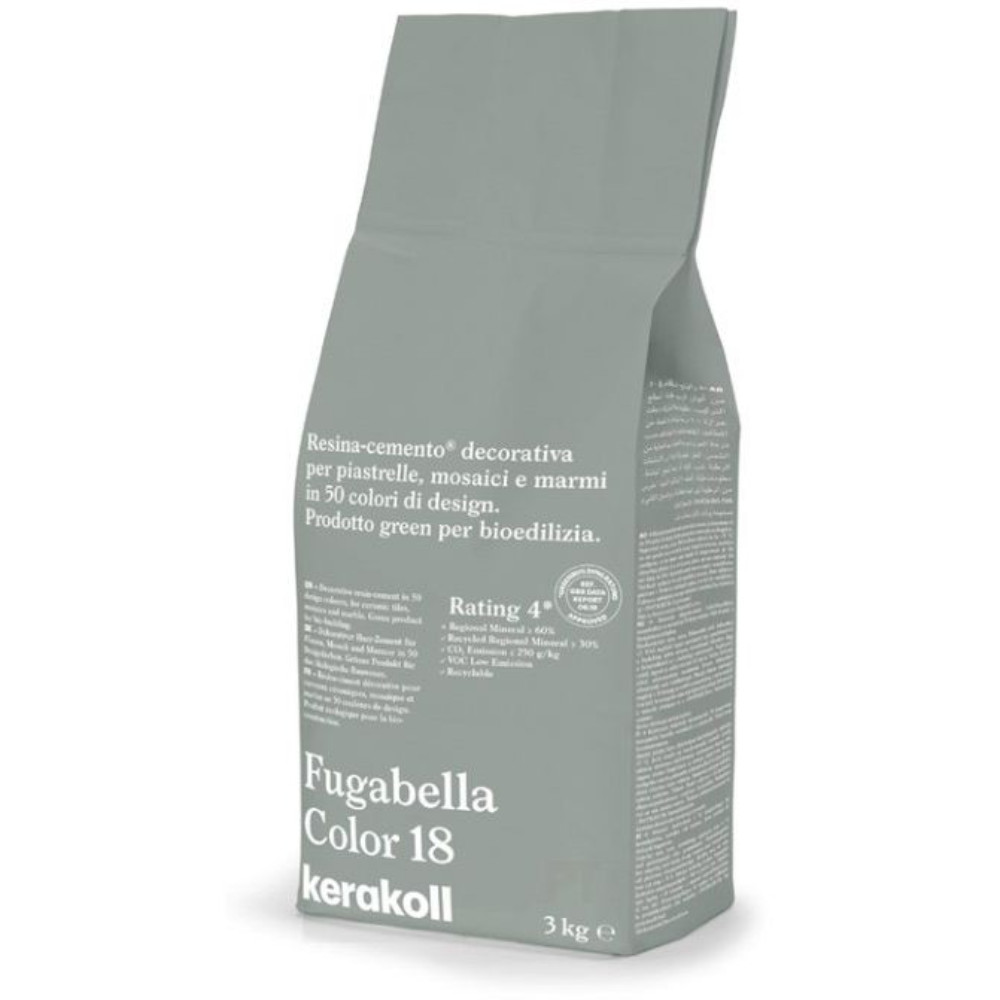 Kerakoll Fugabella Color by Piero Lissoni (18 (Серо-зеленый), 3 кг.)