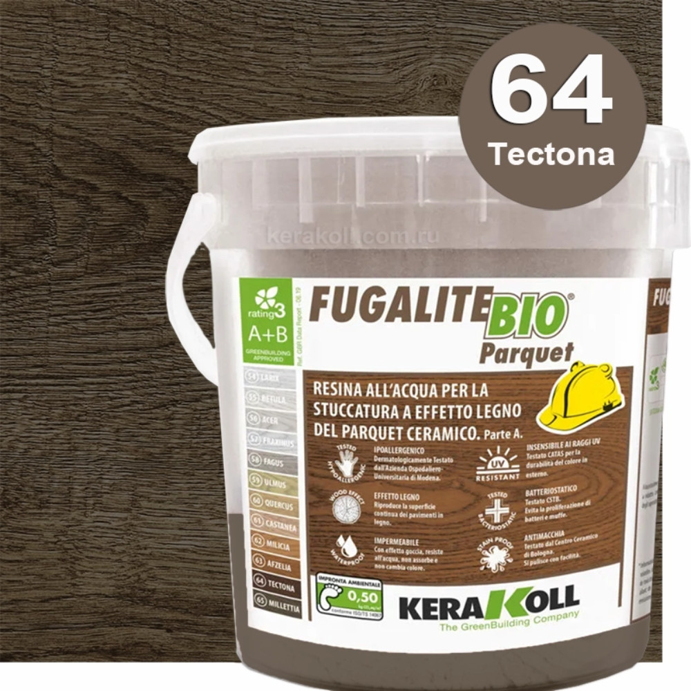 Kerakoll Fugalite Bio Parquet (64 - Tectona,3 кг.)