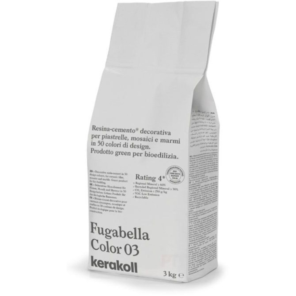 Kerakoll Fugabella Color by Piero Lissoni (03 (Серо-белый), 3 кг.)