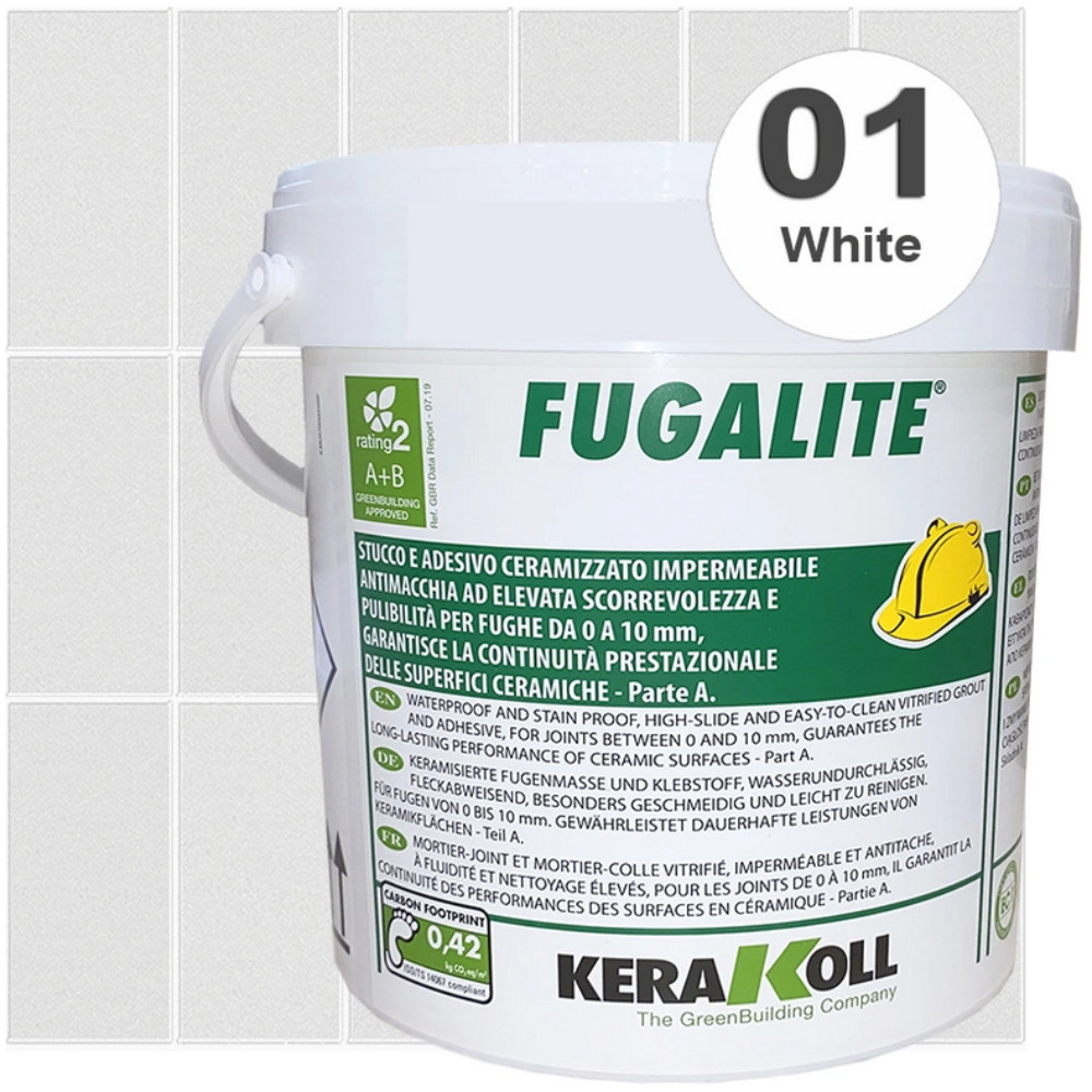 Kerakoll Fugalite Eco (01 White (Белый),3 кг.)