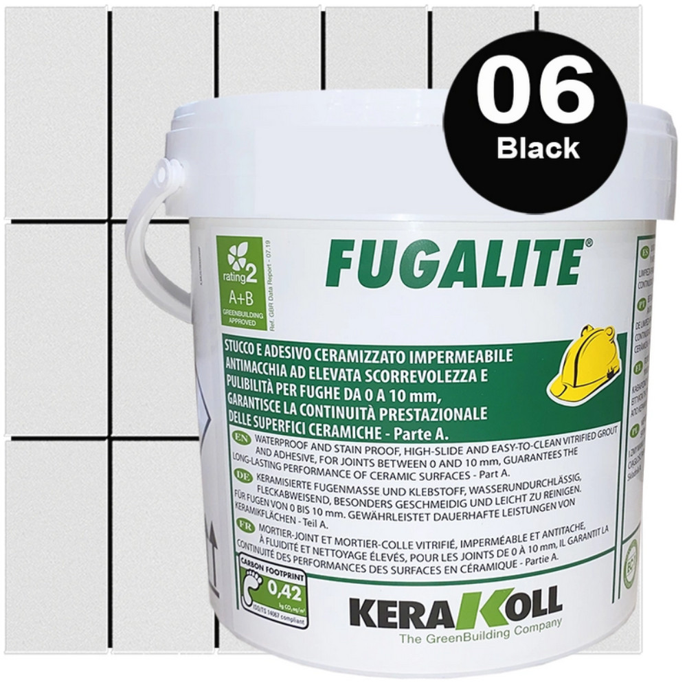 Kerakoll Fugalite Eco (06 Black (Черный),3 кг.)