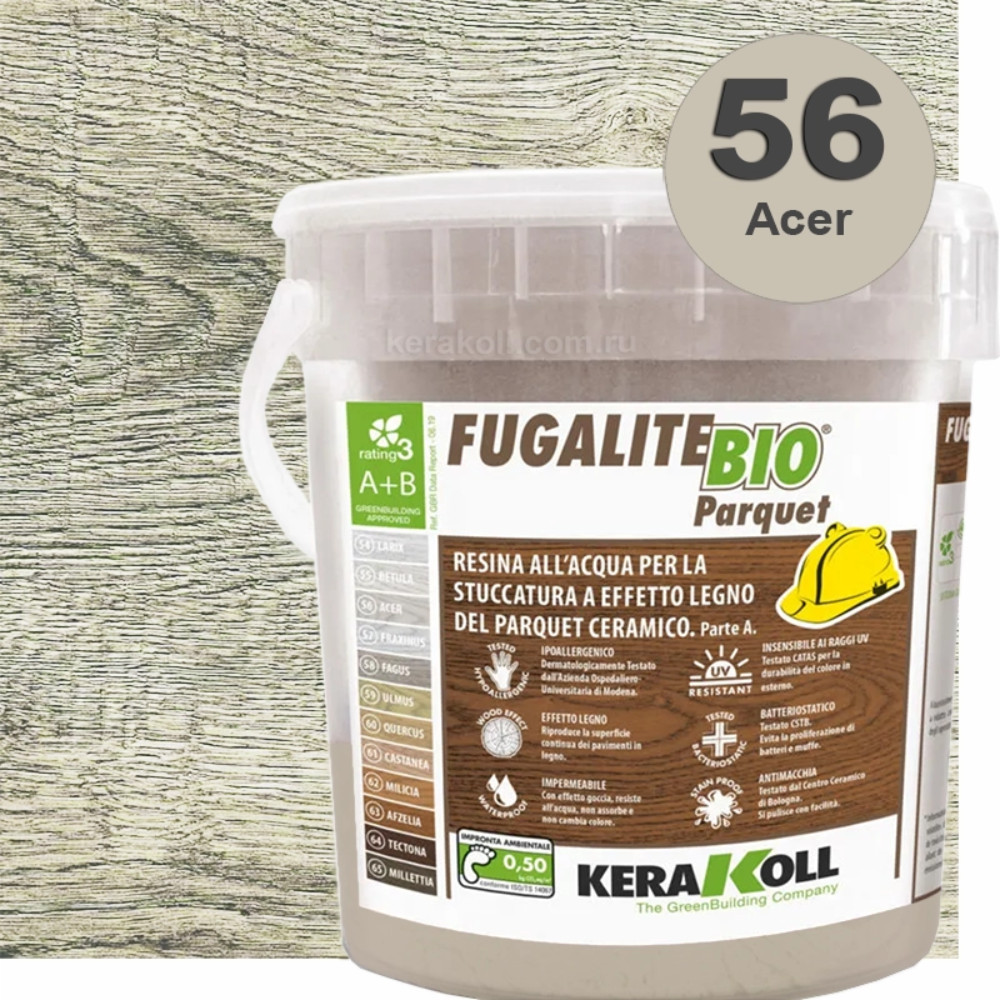 Kerakoll Fugalite Bio Parquet (56 - Acer,3 кг.)