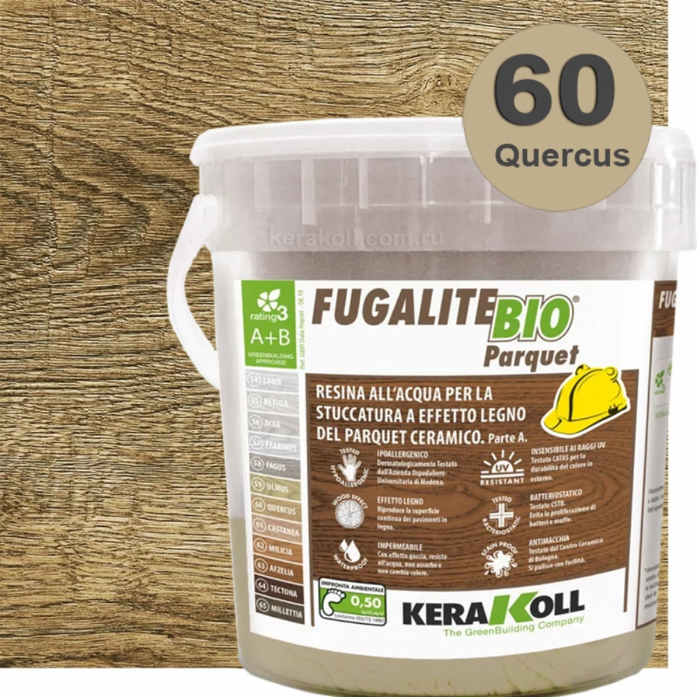 Kerakoll Fugalite Bio Parquet (60 - Quercus,3 кг.)