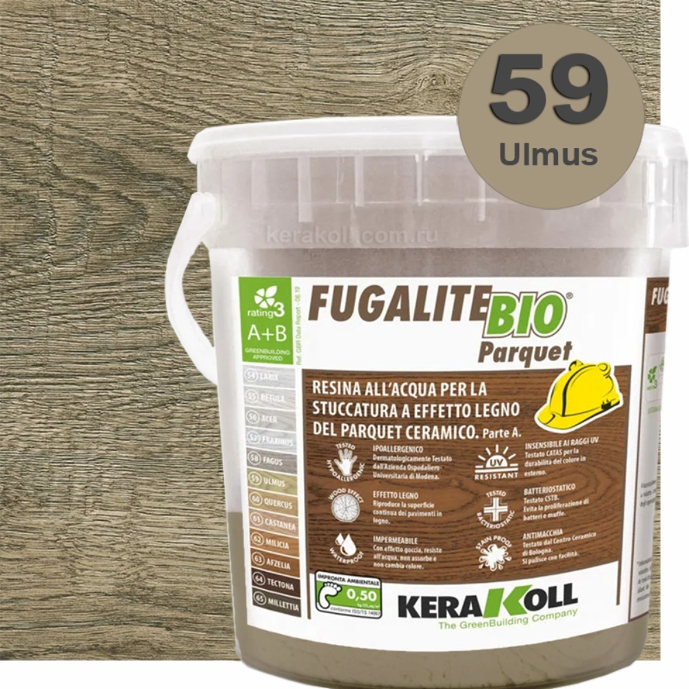 Kerakoll Fugalite Bio Parquet (59 - Ulmus,3 кг.)