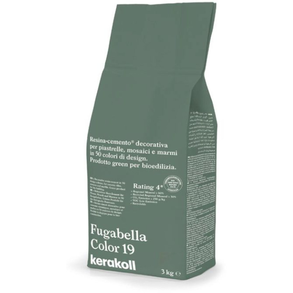 Kerakoll Fugabella Color by Piero Lissoni (19 (Нефрит), 3 кг.)