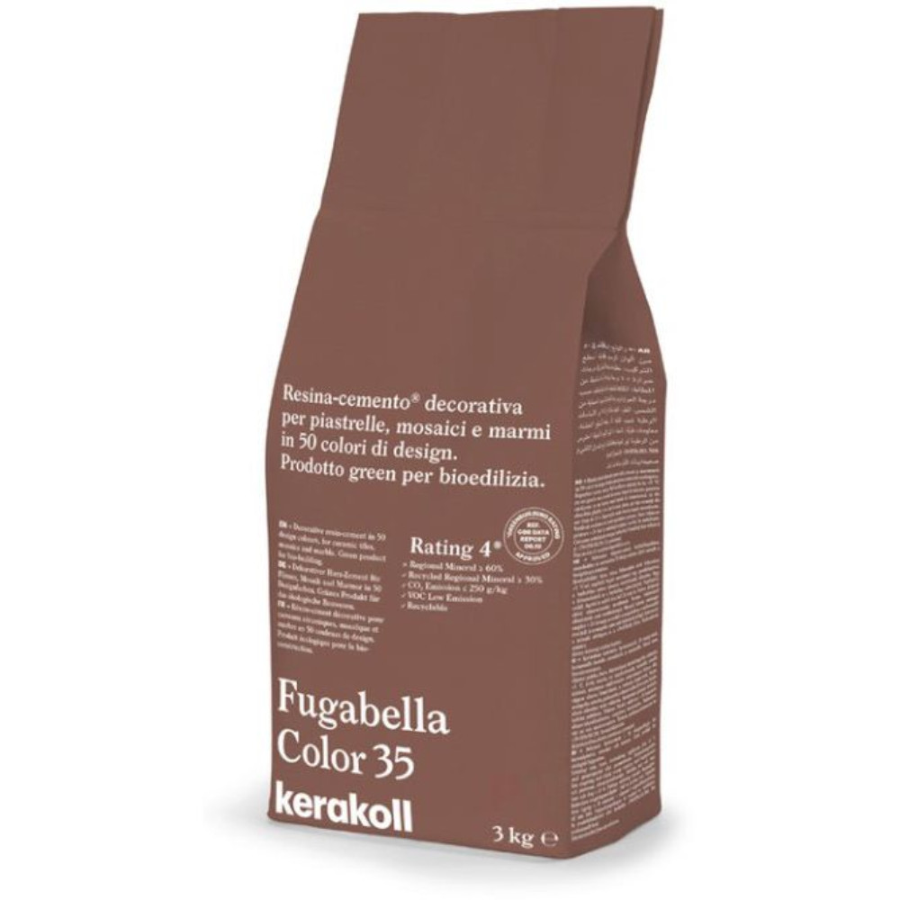 Kerakoll Fugabella Color by Piero Lissoni (35 (Коричневый), 3 кг.)