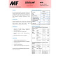 MF Paints Proline Red 8050 Flat