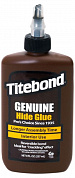 Столярный клей Titebond Liquid Hide Wood Glue протеиновый (Янтарный,237 мл.)