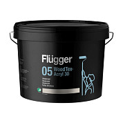 Flugger 05 Wood Tex Acryl (Akrylmaling, 100 Aqua)