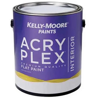 Краска для стен и потолков ультраматовая Kelly-Moore Acryplex Interior