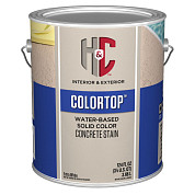 H&C ColorTop Water-Based Solid Color Concrete Stain