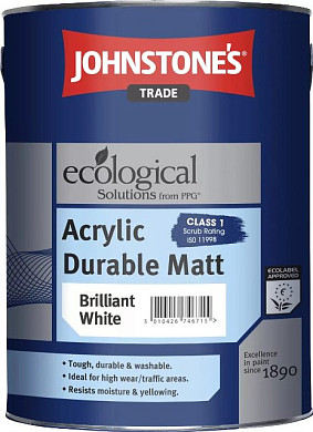 Краска Johnstone's Acrylic Durable Matt для влажных помещений