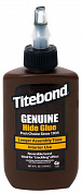 Столярный клей Titebond Liquid Hide Wood Glue протеиновый (Янтарный,118 мл.)