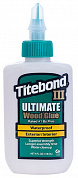 Столярный клей Titebond III Ultimate Wood Glue (Дубленой кожи,118 мл.)