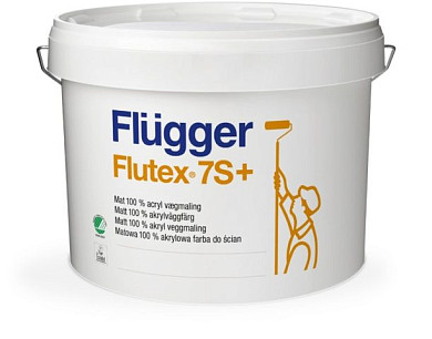 Краска Flugger Flutex 7S+ для стен и потолков