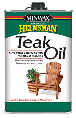Тиковое масло Minwax Helmsman Teak Oil для дерева