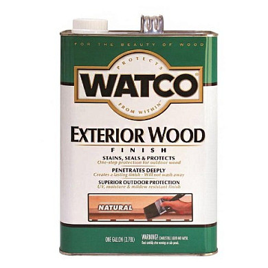 Масло Watco Exterior Wood Finish для террасы