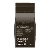 Kerakoll Fugabella Color by Piero Lissoni (Сolor 28 (Горький шоколад), 3 кг.)