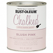 Декоративная краска Rust-Oleum Chalked Ultra Matte Paint с эффектом винтаж (Румянец,0,887 л.)