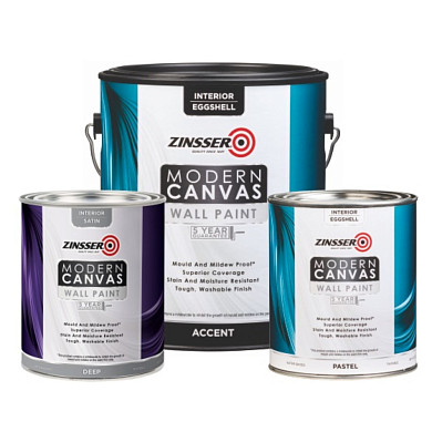 Zinsser Modern Canvas EggShell