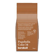 Kerakoll Fugabella Color by Piero Lissoni (Сolor 34 (Красно-коричневый), 3 кг.)