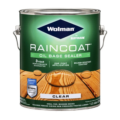 Пропитка Wolman RainCoat One Coat Clear Sealer для дерева