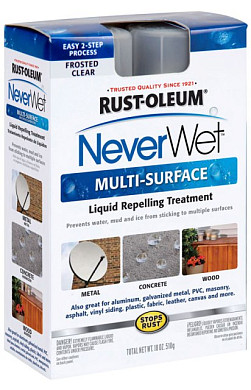 Водоотталкивающее покрытие Rust-Oleum NeverWet Liquid Repelling Treatment