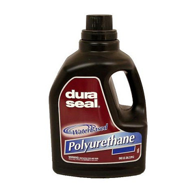 Лак Dura Seal Dura Clear Water Based Polyur Satin ультрапрозрачный для дерева