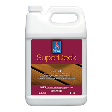 Sherwin Williams SuperDeck Revive Deck and Siding Brightener