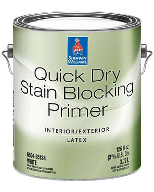 Грунт Sherwin Williams Quick Dry Stain Blocking Primer Int/Ext быстросохнущий