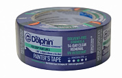 Малярная лента Blue Dolphin Tape для чувствительных поверхностей (Синяя) (4.8см x 50м)