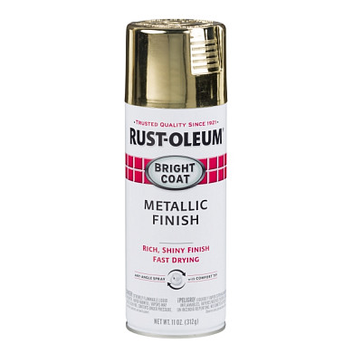 Эмаль Rust-Oleum Stops Rust Bright Coat Spray с эффектом сияющего металлика