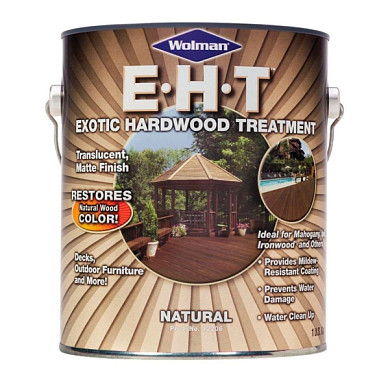 Морилка Wolman E-H-T Exotic Hardwood Treatment для дерева