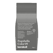 Kerakoll Fugabella Color by Piero Lissoni (Сolor 09 (Темно-серый), 3 кг.)