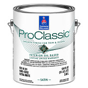 Sherwin Williams ProClassic Alkyd Interior Enamel Satin