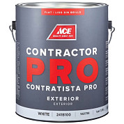 Ace Contractor Pro Exterior Latex House Paint Flat